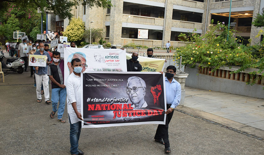 Bangalore National Justice Day Celebration
