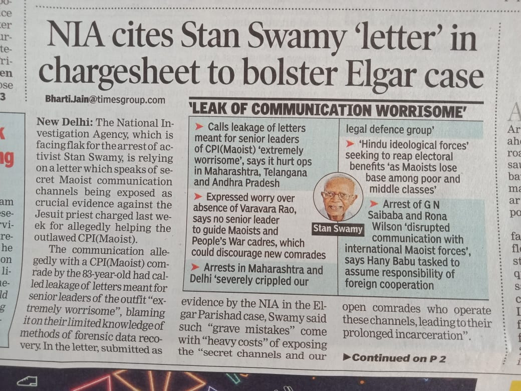 TOI, Oct 18, 2020