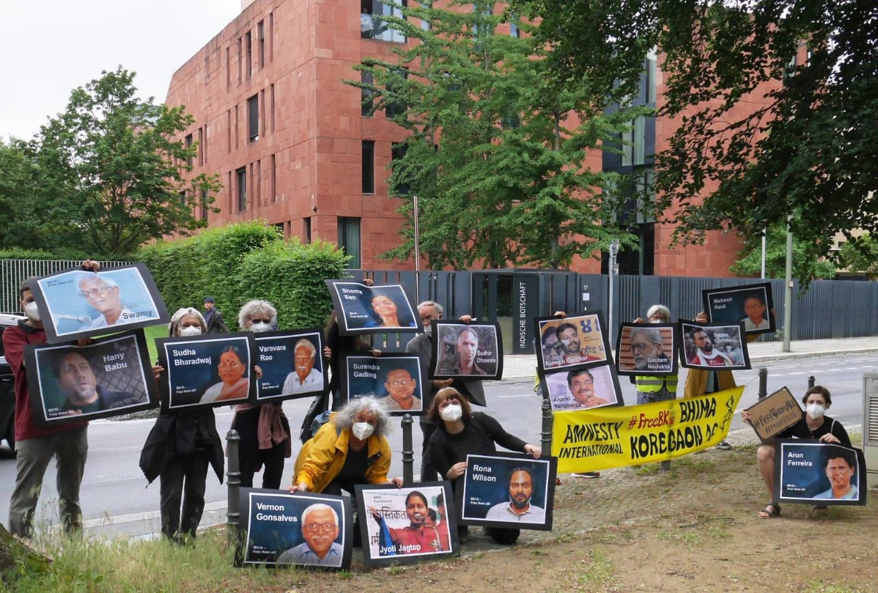 BK16 protests in Berlin
